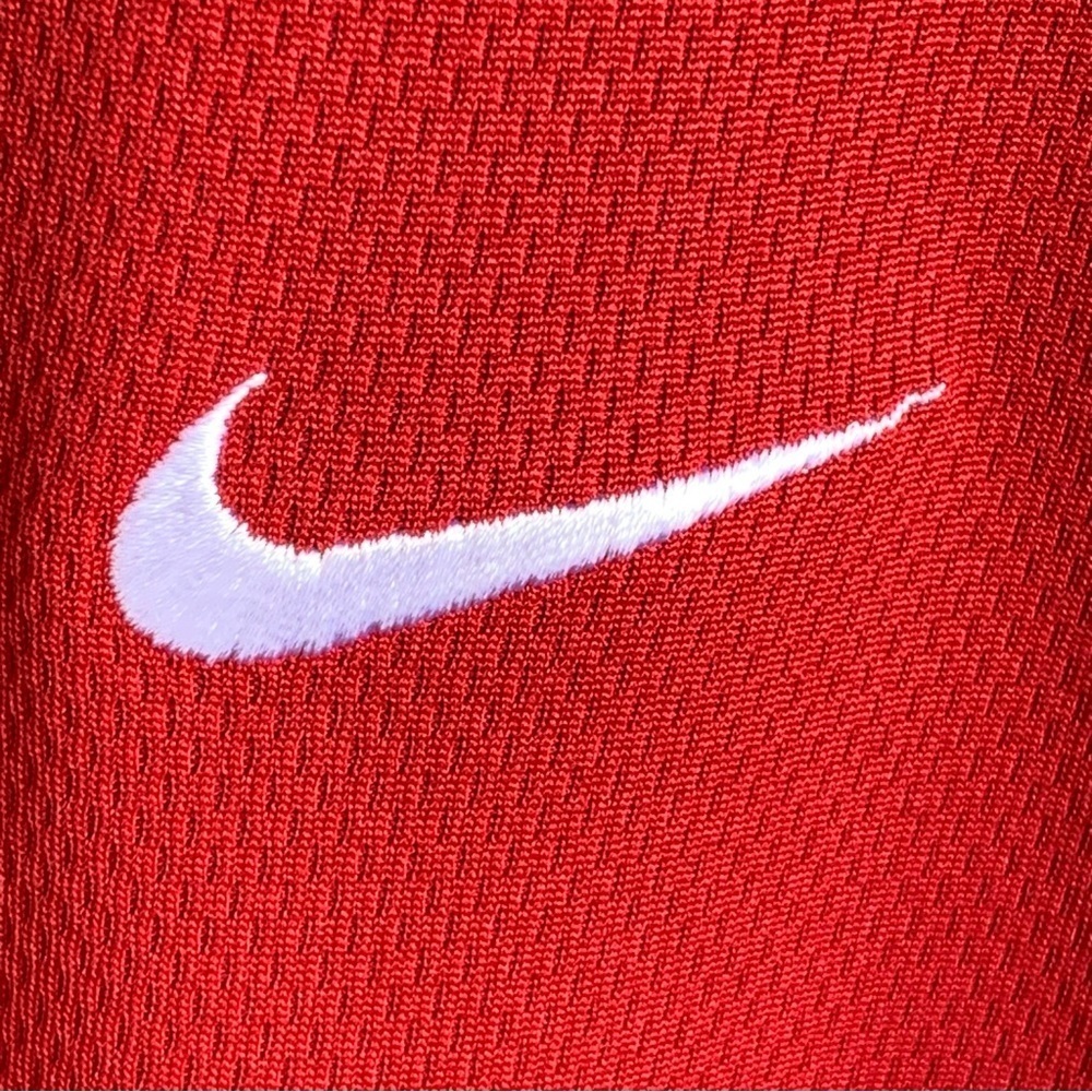 Nike Pullover Short Sleeve Shirt Center Nike Swoosh Logo Embroidered Adult XL - Picture 5 of 7